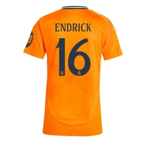 Real Madrid Endrick #16 Dámské Venkovní Dres 2024-25 Krátký Rukáv